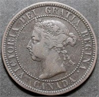 Canada Large Cent 1890H