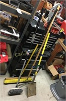 LOT OF LONG HANDLED TOOLS