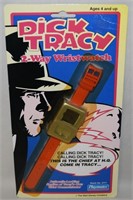 Vtg Playmates Disney Dick Tracy 5771 2-Way Watch