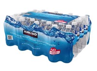 (2) 40-Pk Kirkland Signature Natural Spring Water,