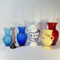 Lot of Flower Vases