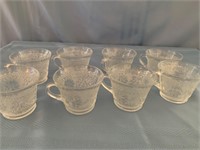 Indiana Glass Tiara Punch Cups