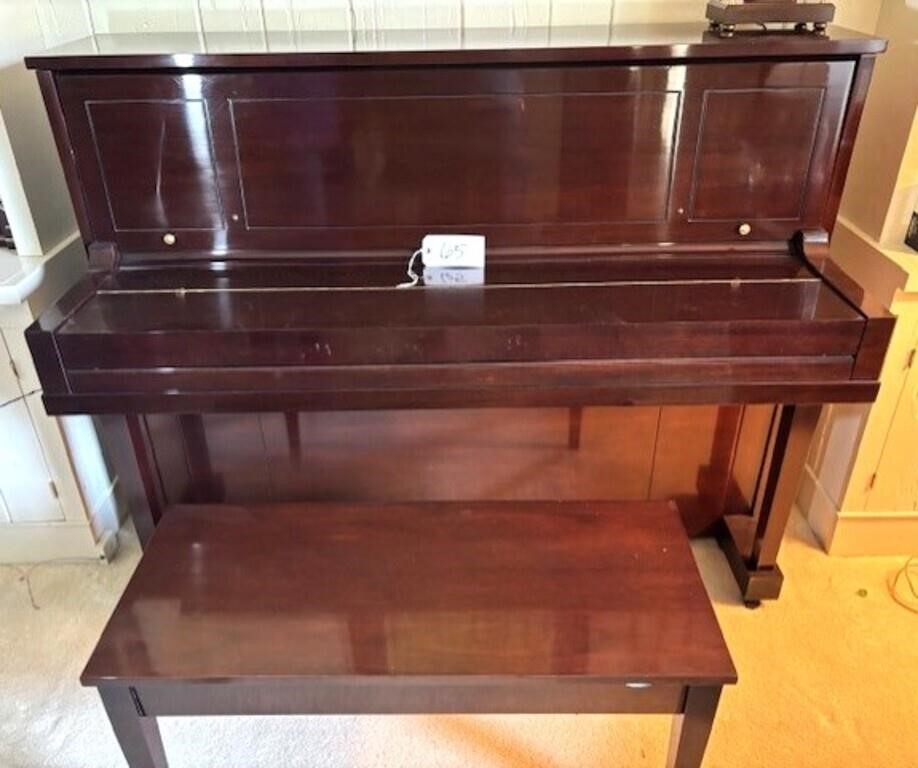 Steinway & Sons Mahogany Piano-Beautiful