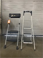 2 Assorted Step Ladders