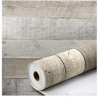 Meeyoga Matte Rustic Wood Peel and Stick Wallpaper