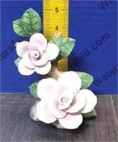 Porcelain Flower Figurine