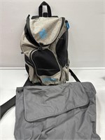 Pet backpack/ carrier, 31 Gray bag
