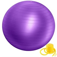 P970  QUANFENG Exercise Ball 75CM-Purple