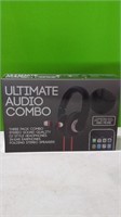 New Audio Combo Headphones, Earbuds,& Folding