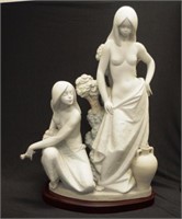 Large Lladro "pastoral scene" figurine