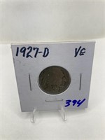 1927-D Buffalo Nickel  VG