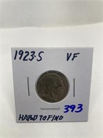 1923-S Buffalo Nickel Better Date
