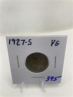 1927-S Buffalo Nickel VG