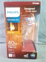 Philips Extra Large Dimmable LED Amber