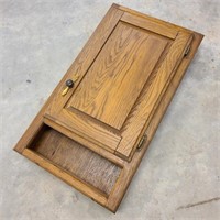 Vintage Oak Medicine Cabinet