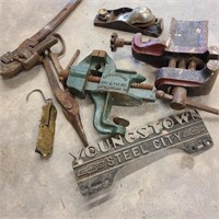 Lot of Tools w/ Vices & Scale