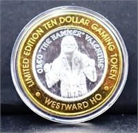 .999 silver casino token