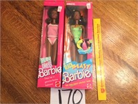 Set of 2 -Vintage 1980's Barbie Dolls in Box