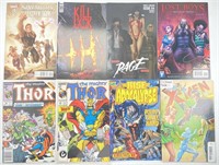 (8) X COMIC BOOKS