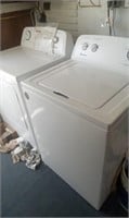 AMANA WASHER AND DRYER LIKE NEW 
BOUGHT LESS