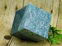 OCEAN JASPER BALANCING CUBE ROCK STONE LAPIDARY SP