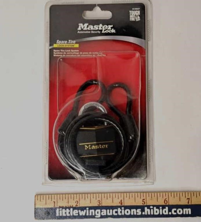 MASTER LOCK-Spare Tire Lock System-NEW