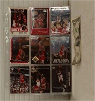 MICHAEL JORDAN TRADING CARD'S