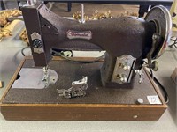 Domestic sewing machine