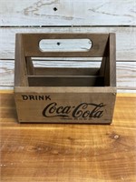 COCA-COLA WOOD CRATE BOTTLE HOLDER