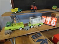 NYLINT FORD JUNGLE WAGON TRUCK/TRAILER AND