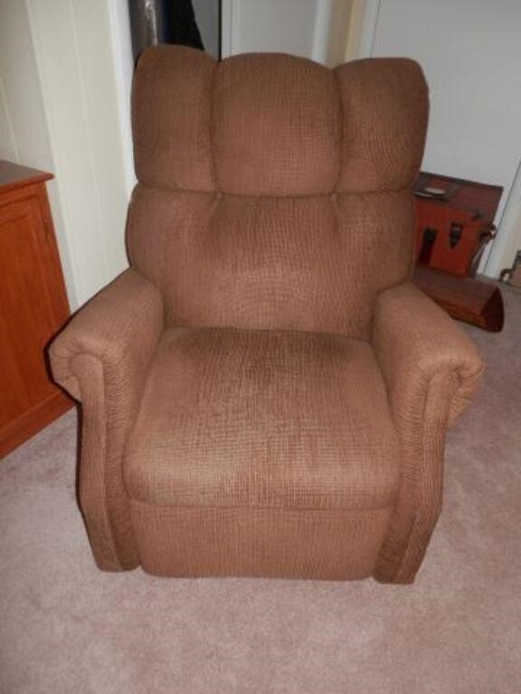 Good Condition- Brown Upholstered Lift Chair