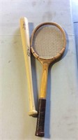 Rag ball bat/Firestone racket