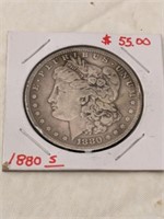 1880s Morgan Silver Dollar