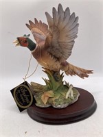 Porcelain Ringneck Pheasant, by Andrea