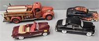4 Die-Cast Cars & Trucks Lot