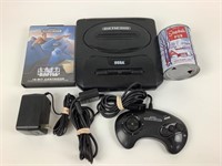 Console Sega Genesis, jeu Last Battle, accessoires
