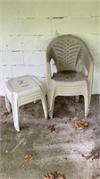 Plastic chairs