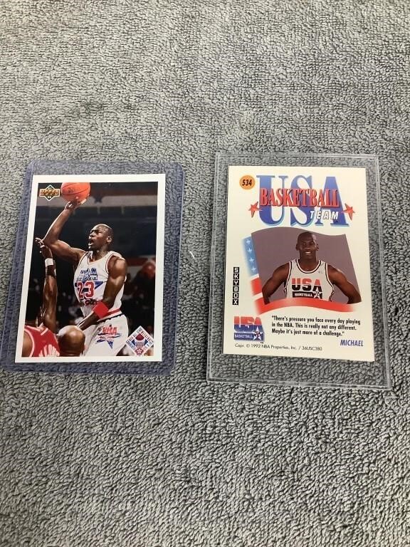 1991-92 Upper Deck Michael Jordan & Skybox