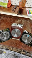 3 new 7 1/4 in saw blades
