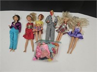 Barbies,Ken & Clothes, Hasbro Toys