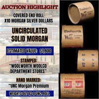 *EXCLUSIVE* x10 Morgan Covered End Roll! Marked "U