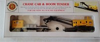 N Scale -Bachman-Crane Car & Tender-NIB
