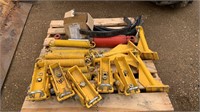 Pallet of Misc Bourgault 5710 Hoe Drill Parts