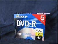 Memerex DVD-R discs .