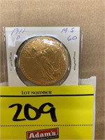 1911-O 20 DOLLAR GOLD PIECE