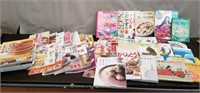 Box of Japanese Cookbooks, Cooking Magazines