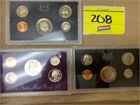 (2) 1971, 1992 UNITED STATES PROOF SETS