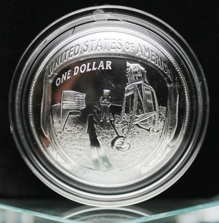 2019 Apollo 11 50th Anniv Silver Dollar