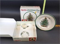 2 Spode Christmas Tree Buffet Sets