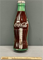 Coca-Cola Coke Advertising Bottle Thermometer